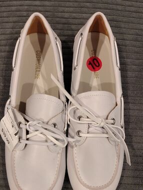 Cushionaire White Casual Slip-On Sandals